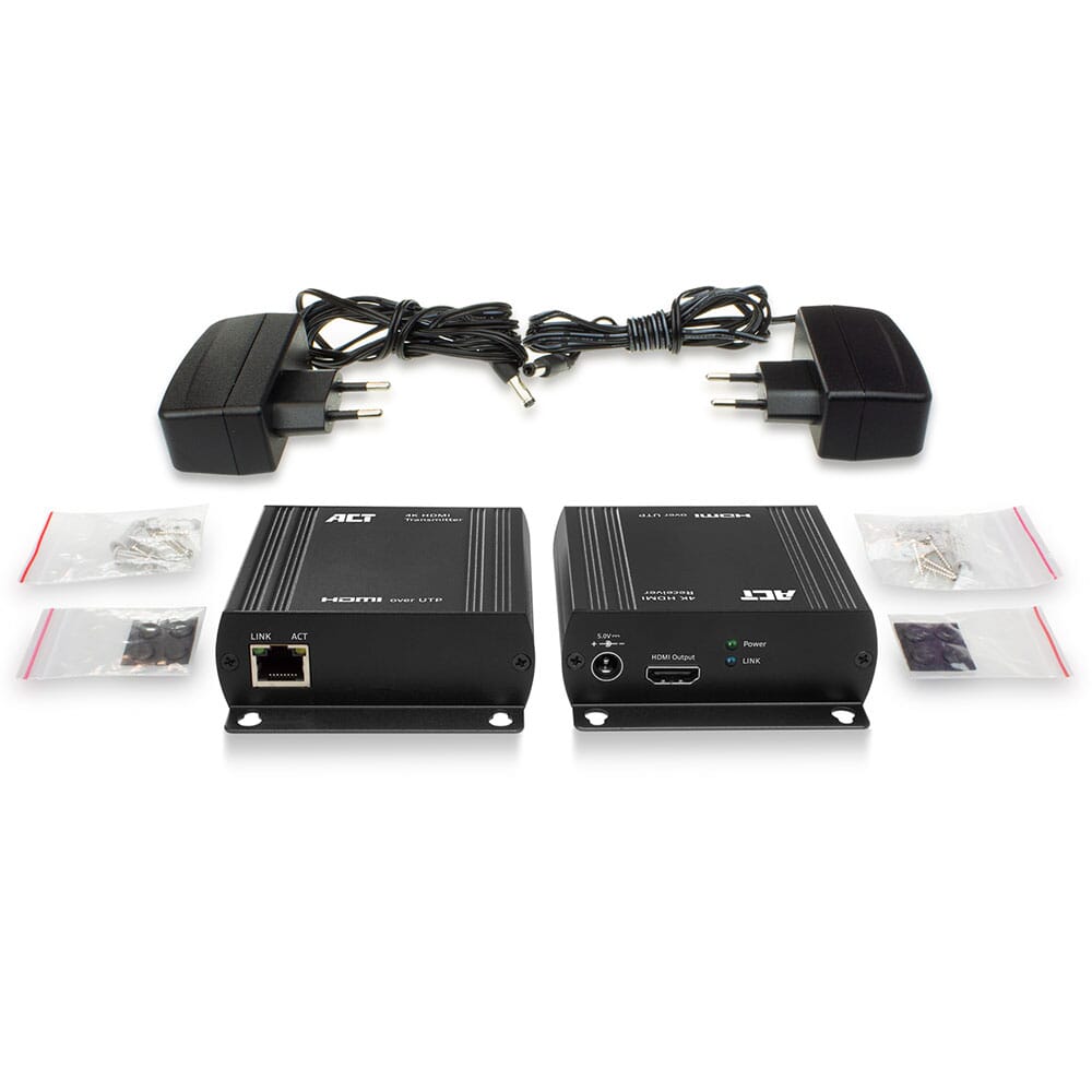 ACT HDMI über CAT5e Extender Set bis zu 100 Meter