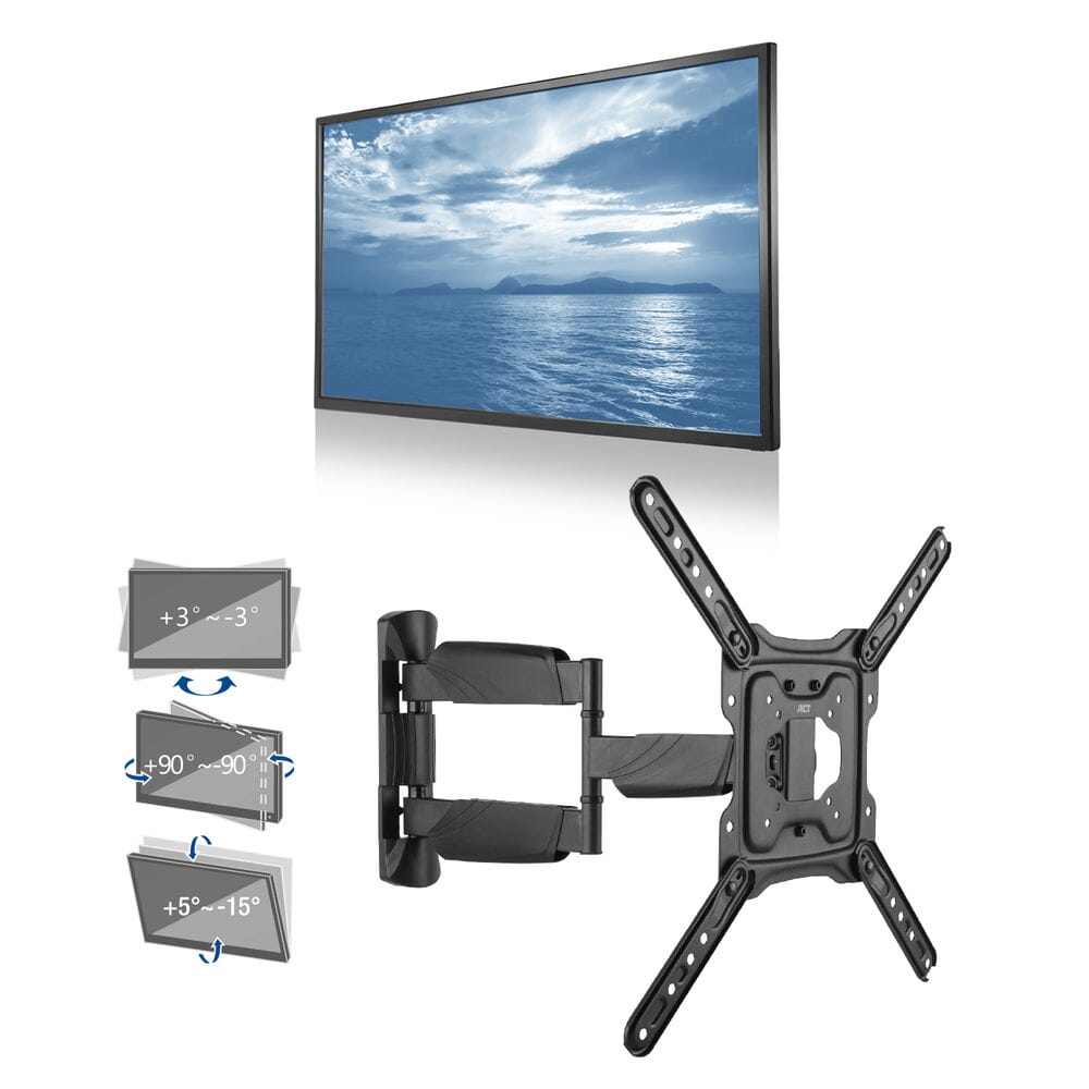 ACT Full motion TV/monitor wandsteun 23 tot 55 inch VESA