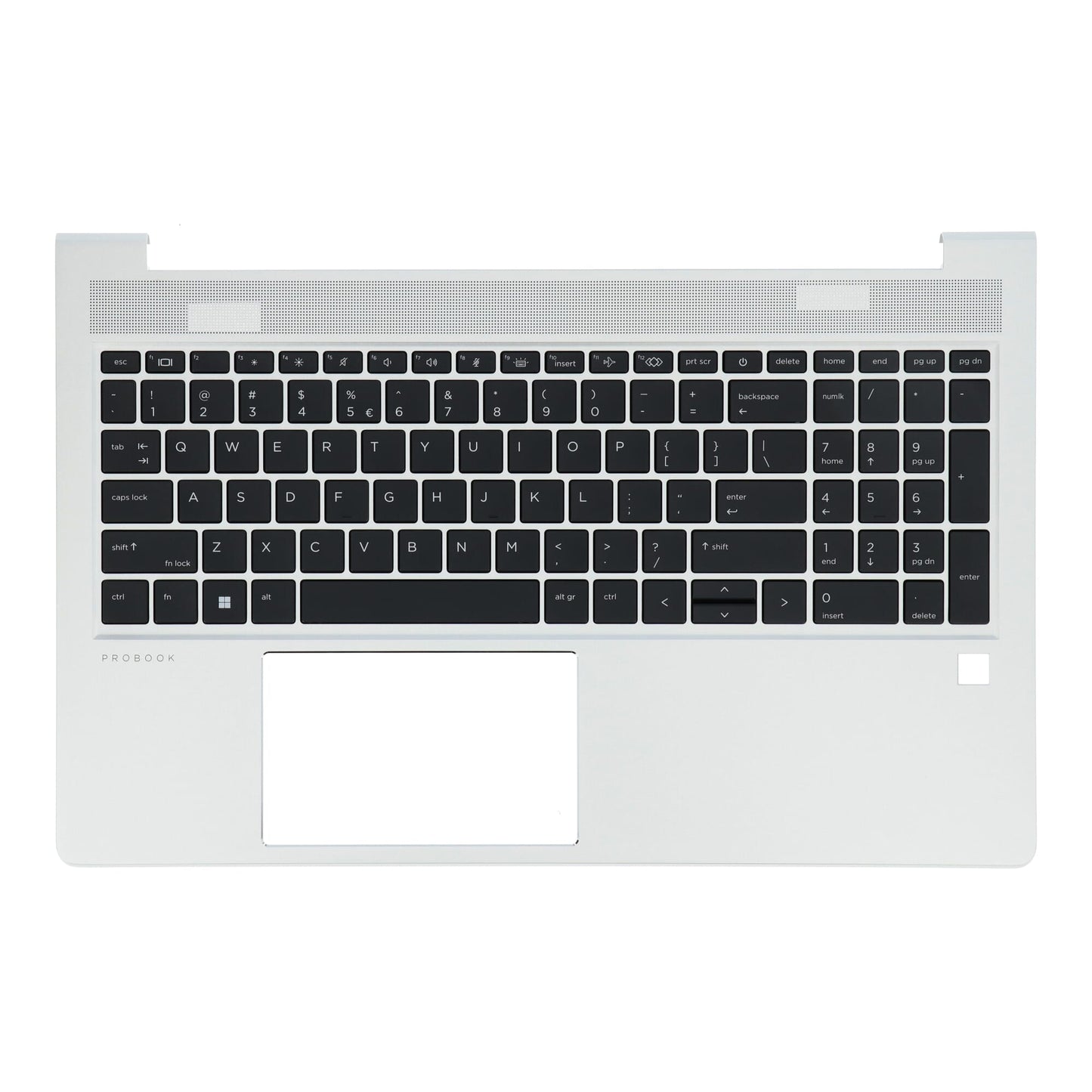 HP Laptop Tastatur Qwerty US + Top Cover, Hintergrundbeleuchtung