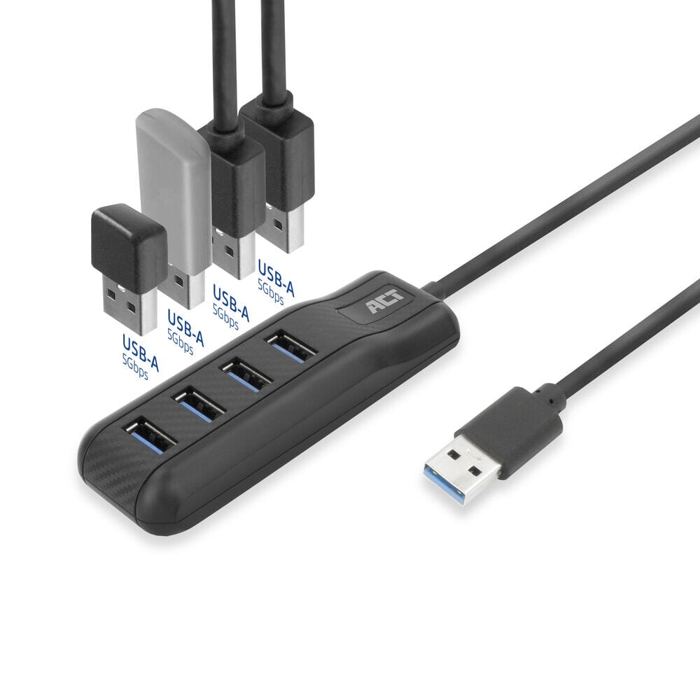 USB-A hub 3.0, 4 port USB-A