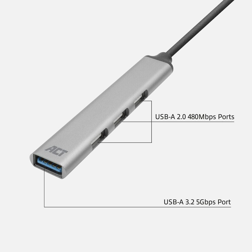 USB-A hub 3.0, 4 port USB-A