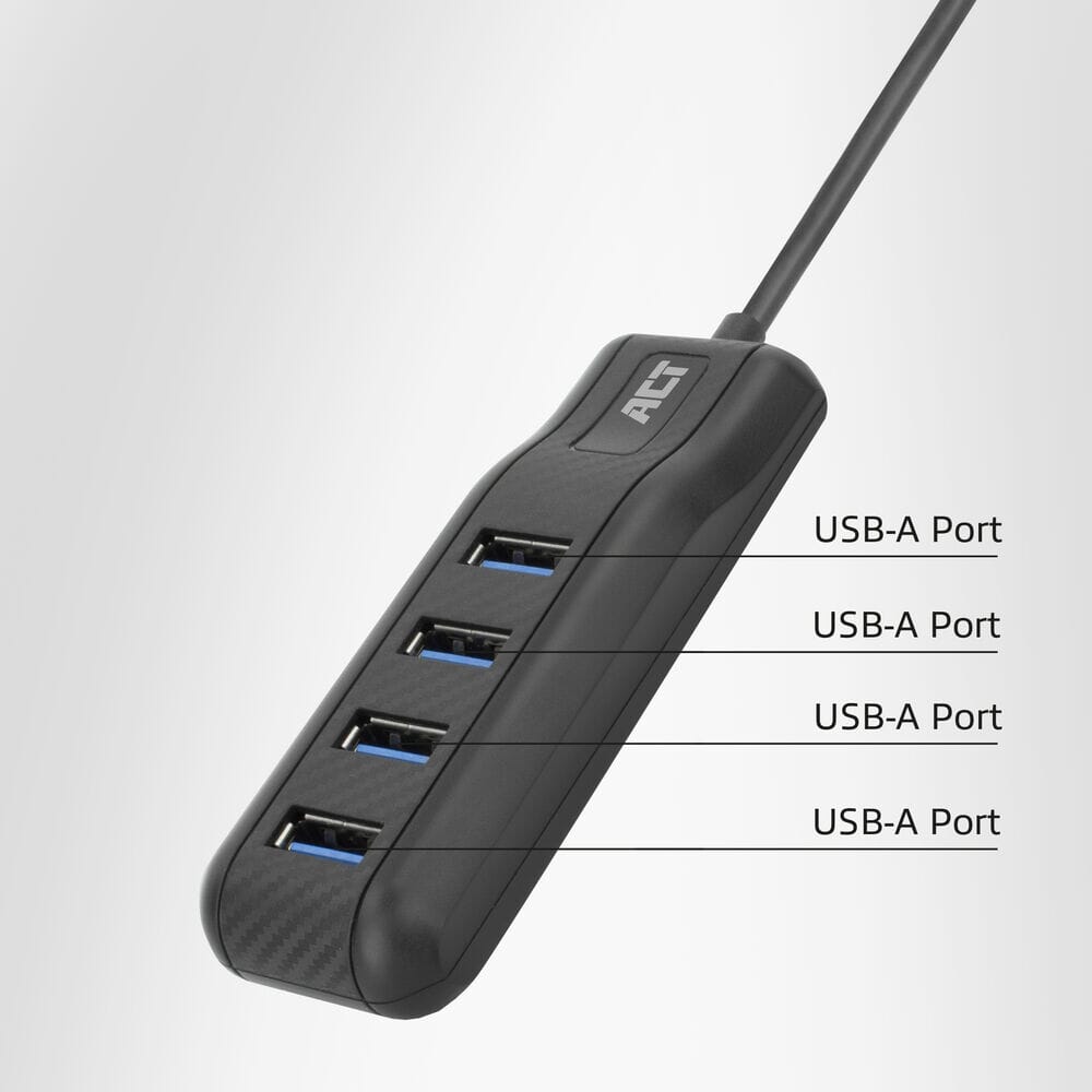 USB-C hub 3.0, 4 port USB-A