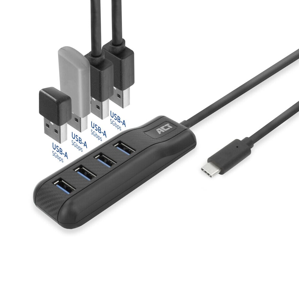 USB-C hub 3.0, 4 port USB-A