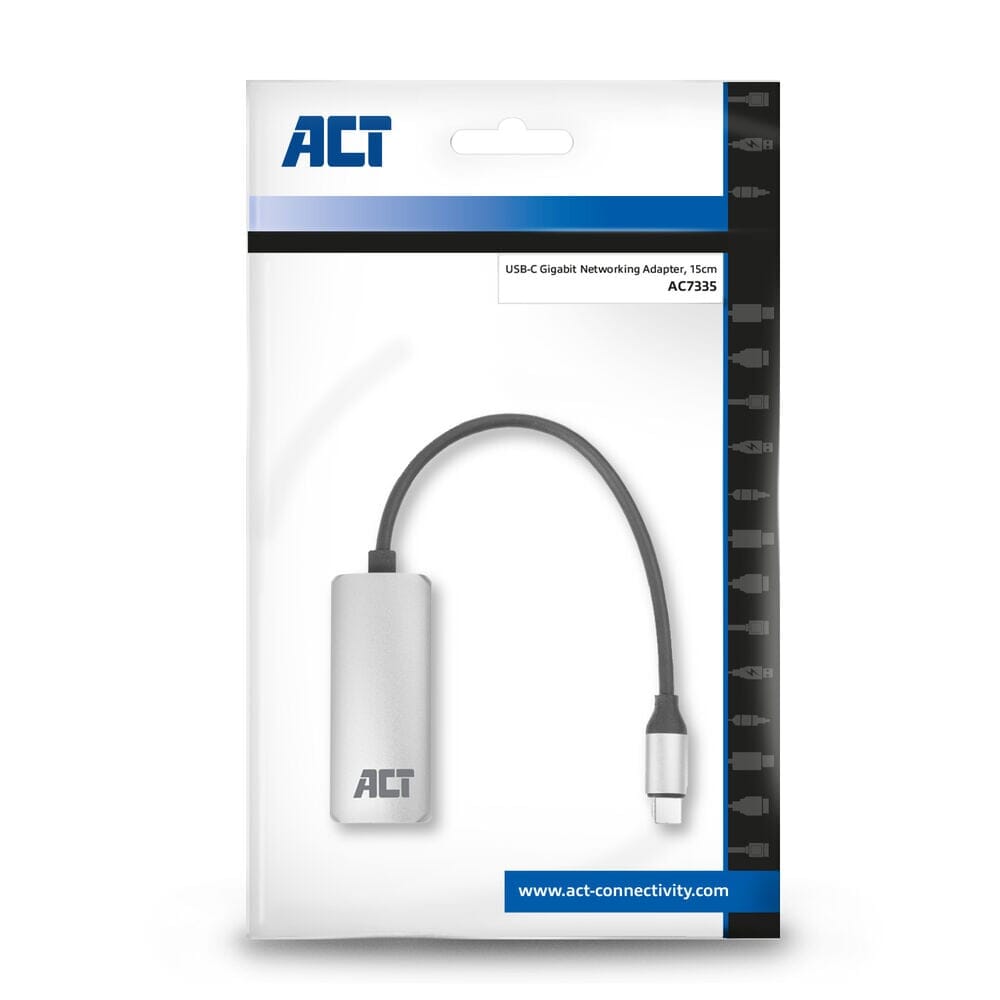 ACT USB-C Gigabit ethernet adapter