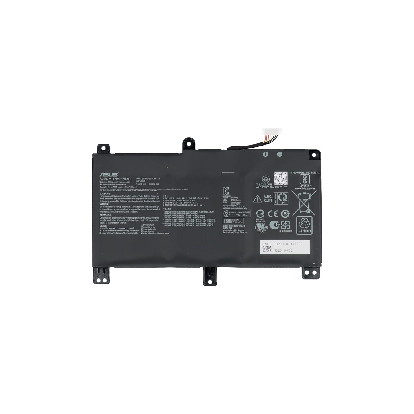 Asus Laptop Akku 4200mAh