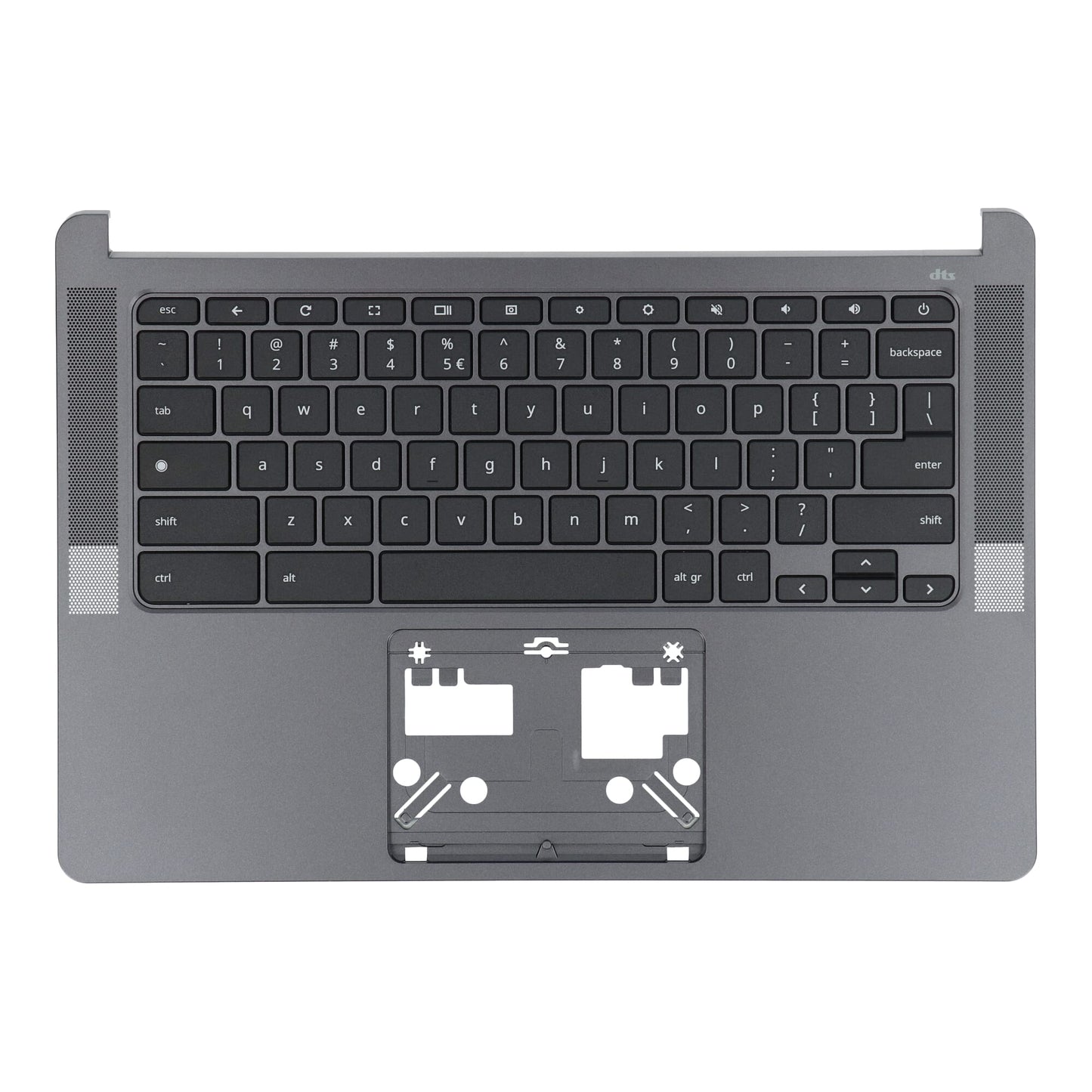 Acer Laptop Toetsenbord Qwerty US + Top Cover - Grijs