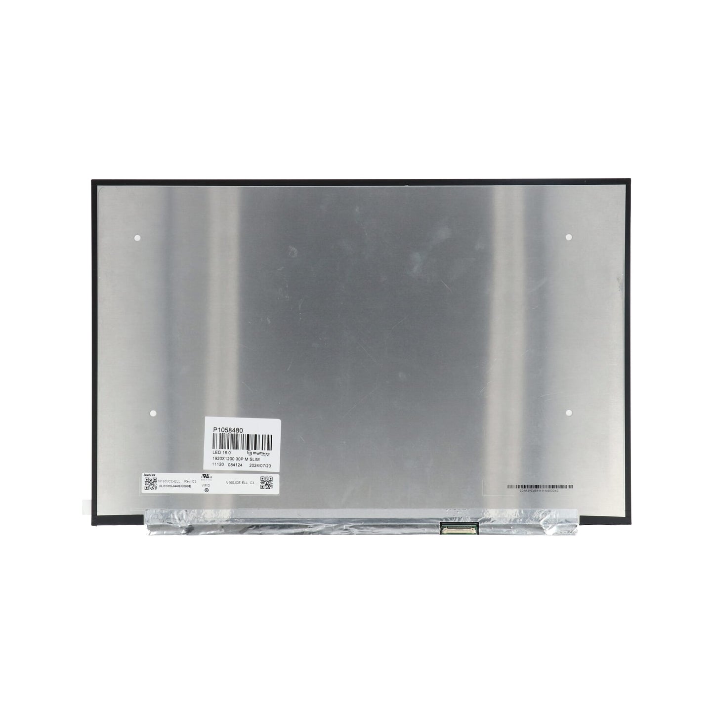 16.0 inch LCD scherm 1920x1200 Mat 30Pin eDP