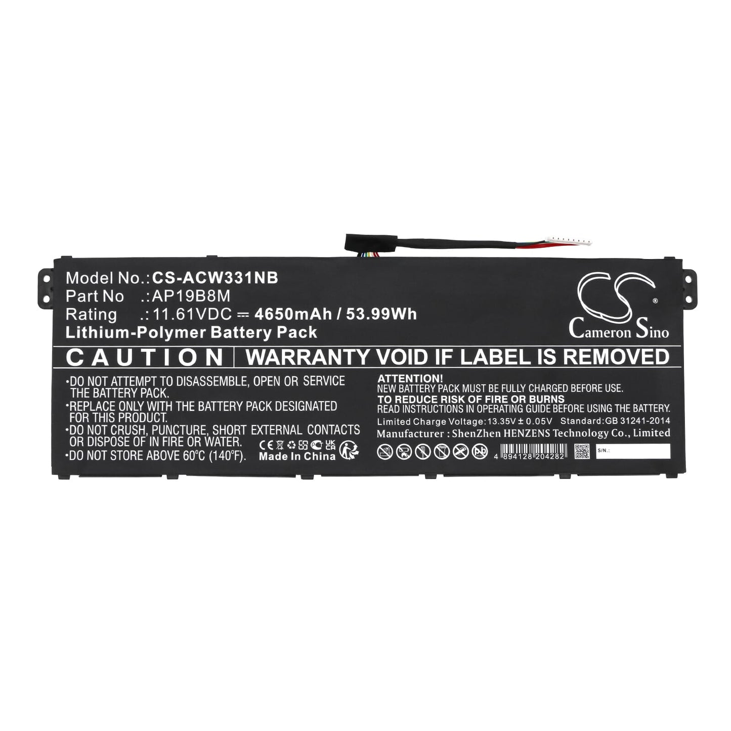Laptop Accu 4650mAh
