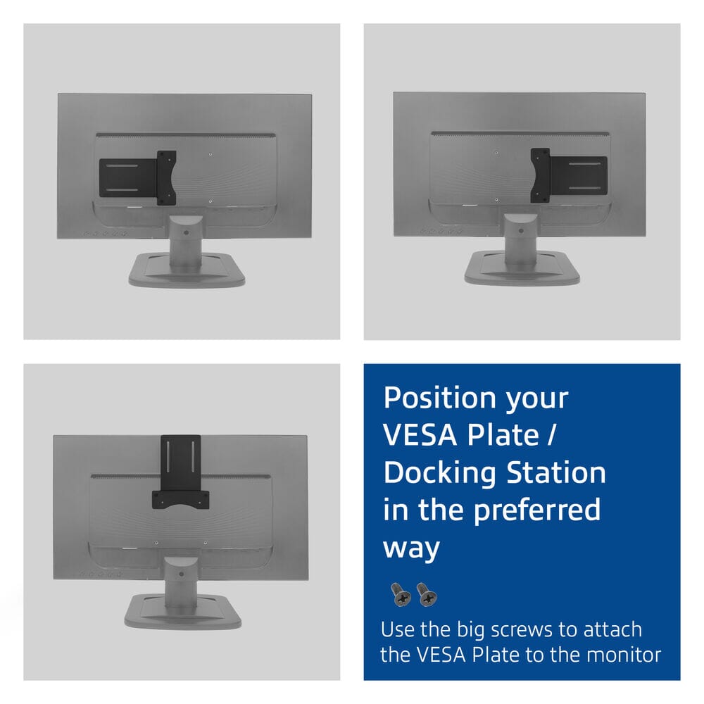 ACT VESA adapter plate for the AC7150 docking station