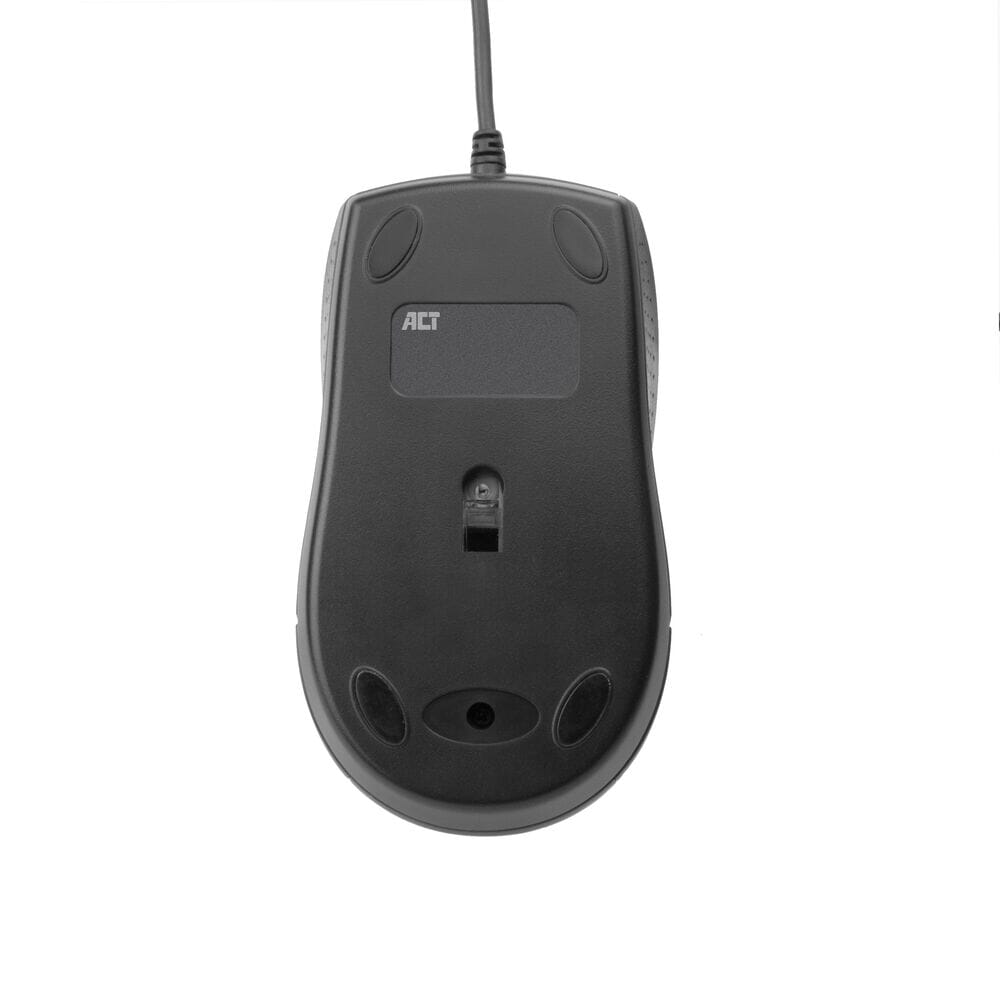 ACT Wired full-size optical mouse 1000 DPI, silent click