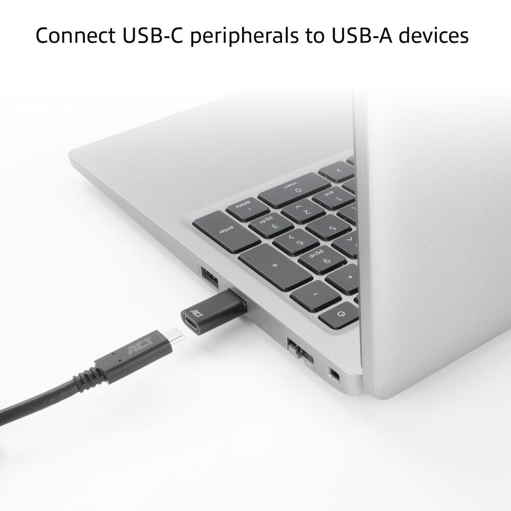 ACT USB-A male to USB-C female adapter