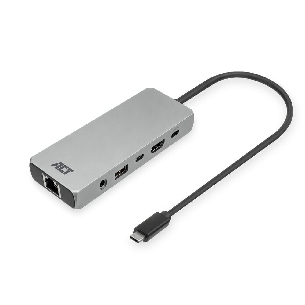 ACT USB-C 4K / 8K 60Hz docking station for 1 HDMI monitor