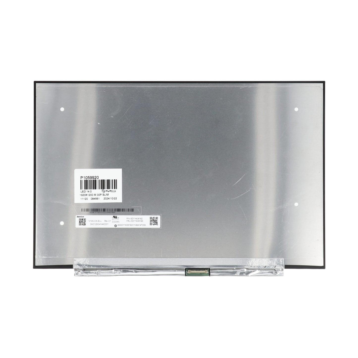 14.0 inch LCD Scherm 1920x1200 Mat 30Pin eDP, IPS