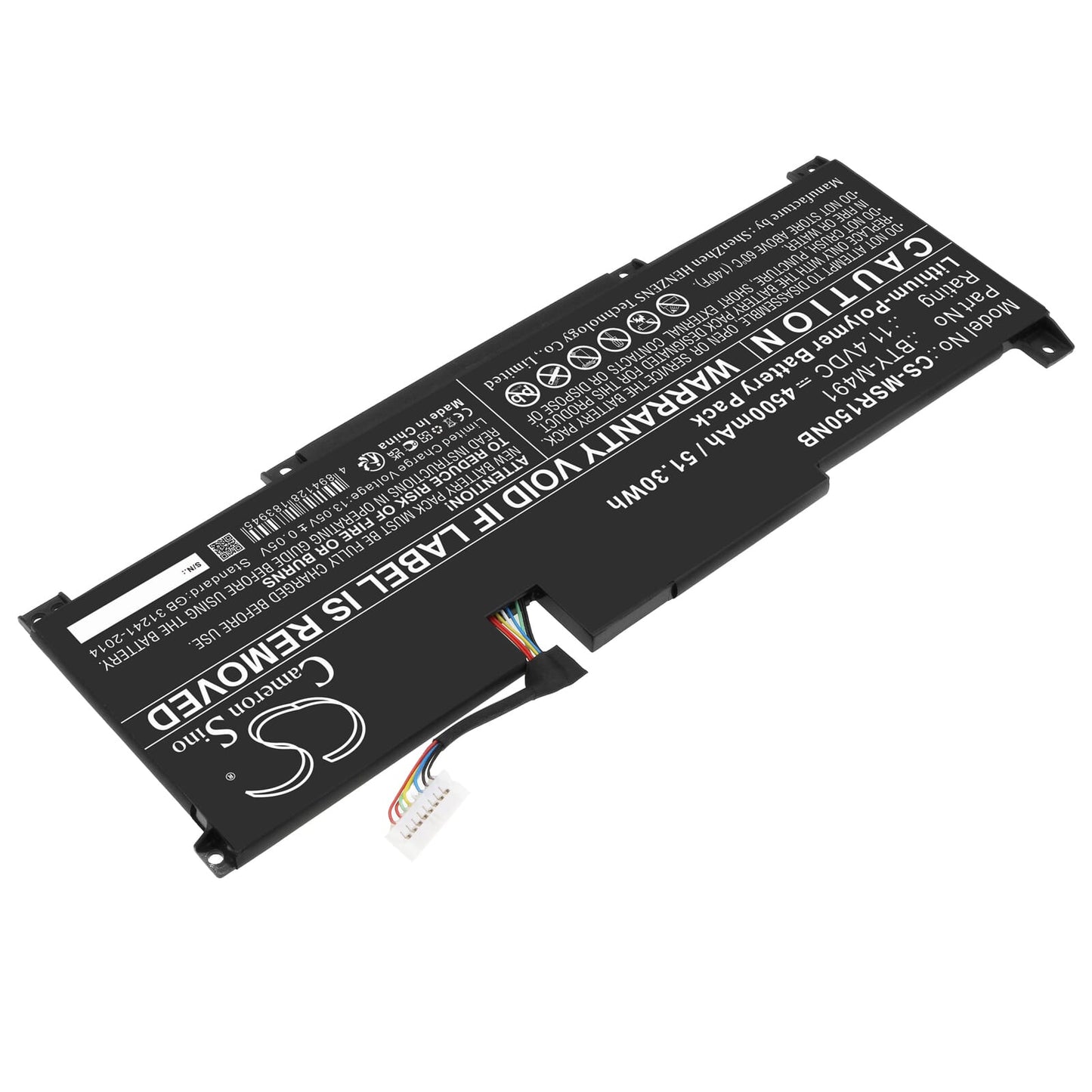 Batterie d'ordinateur portable 4500mAh