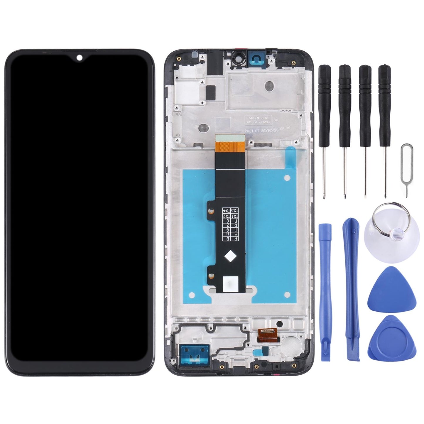 Display unit LCD voor Motorola Moto E20