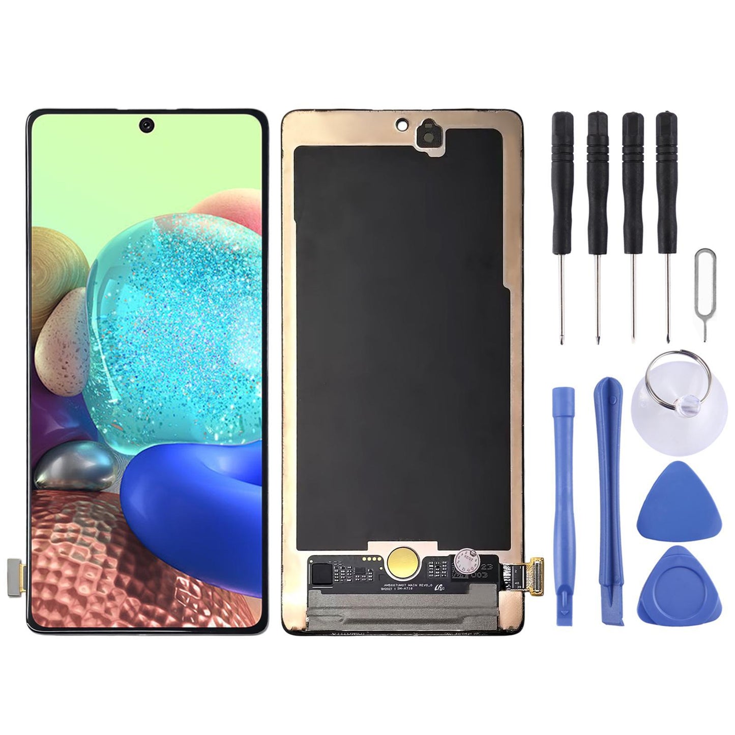 Display unit AMOLED voor Samsung Galaxy A71 5G UW (SM-A716V)