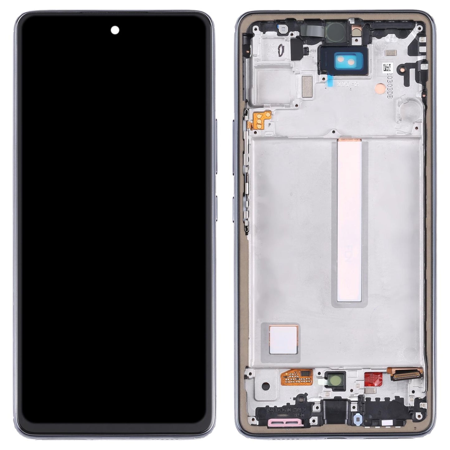 Display unit Super AMOLED met frame voor Samsung Galaxy A53 5G (SM-A536B)