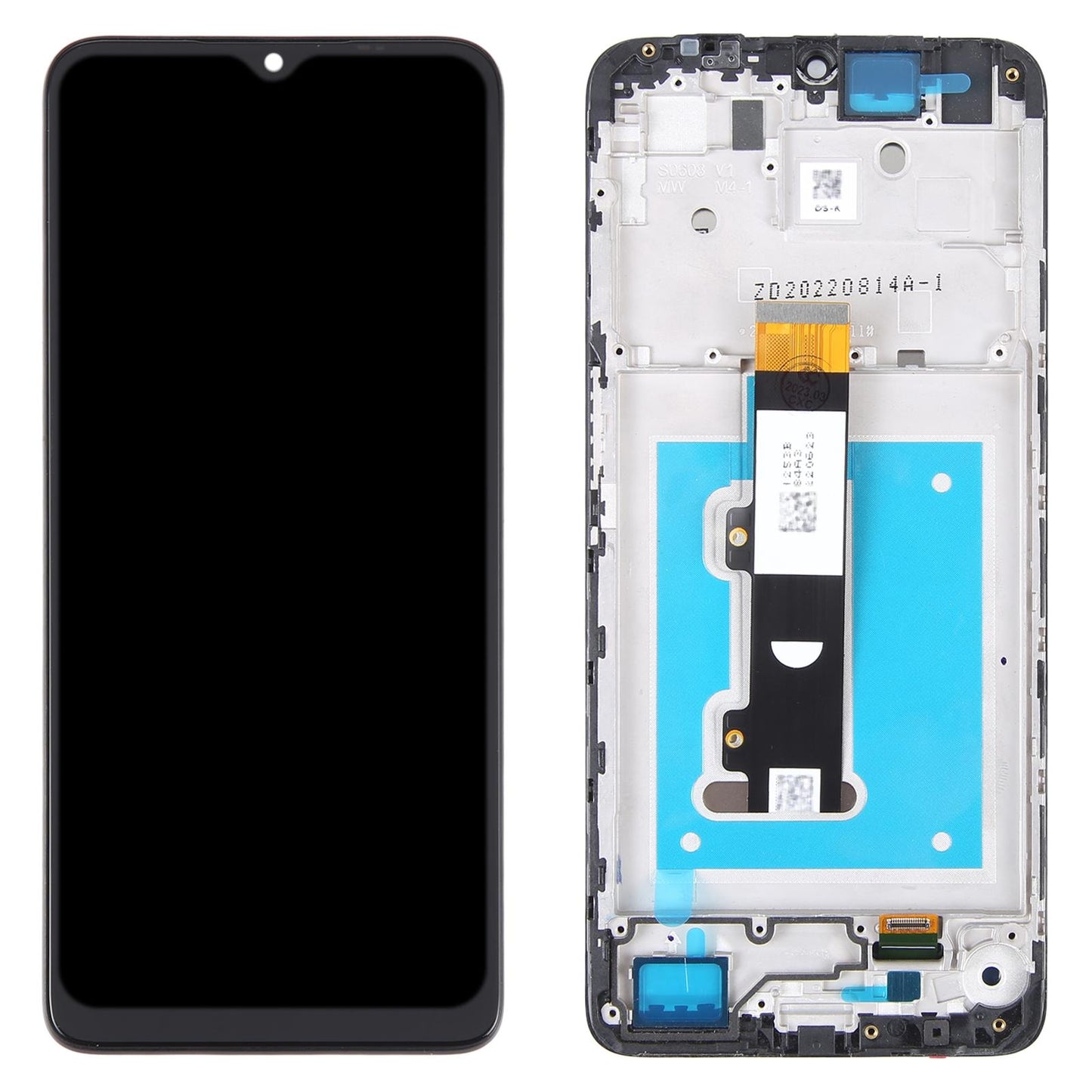 Display unit LCD voor Motorola Moto E22 / E22i