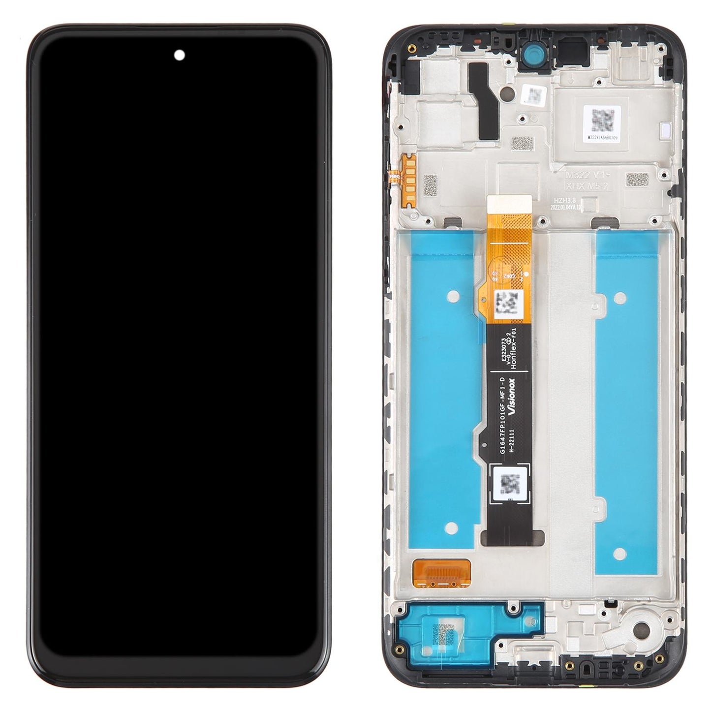 Display unit AMOLED voor Motorola Moto G31