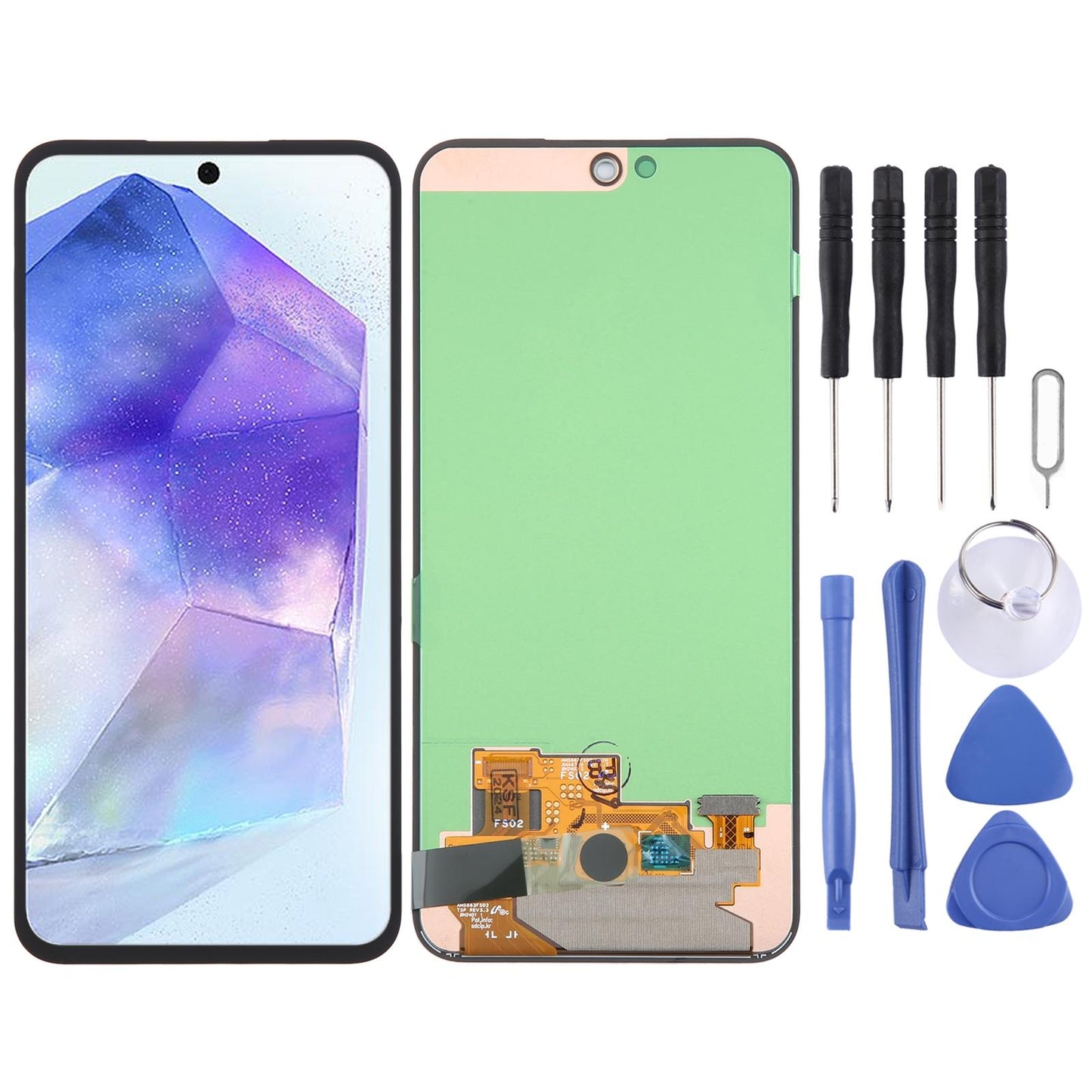 Display unit AMOLED voor Samsung Galaxy A55 (SM-A556B)