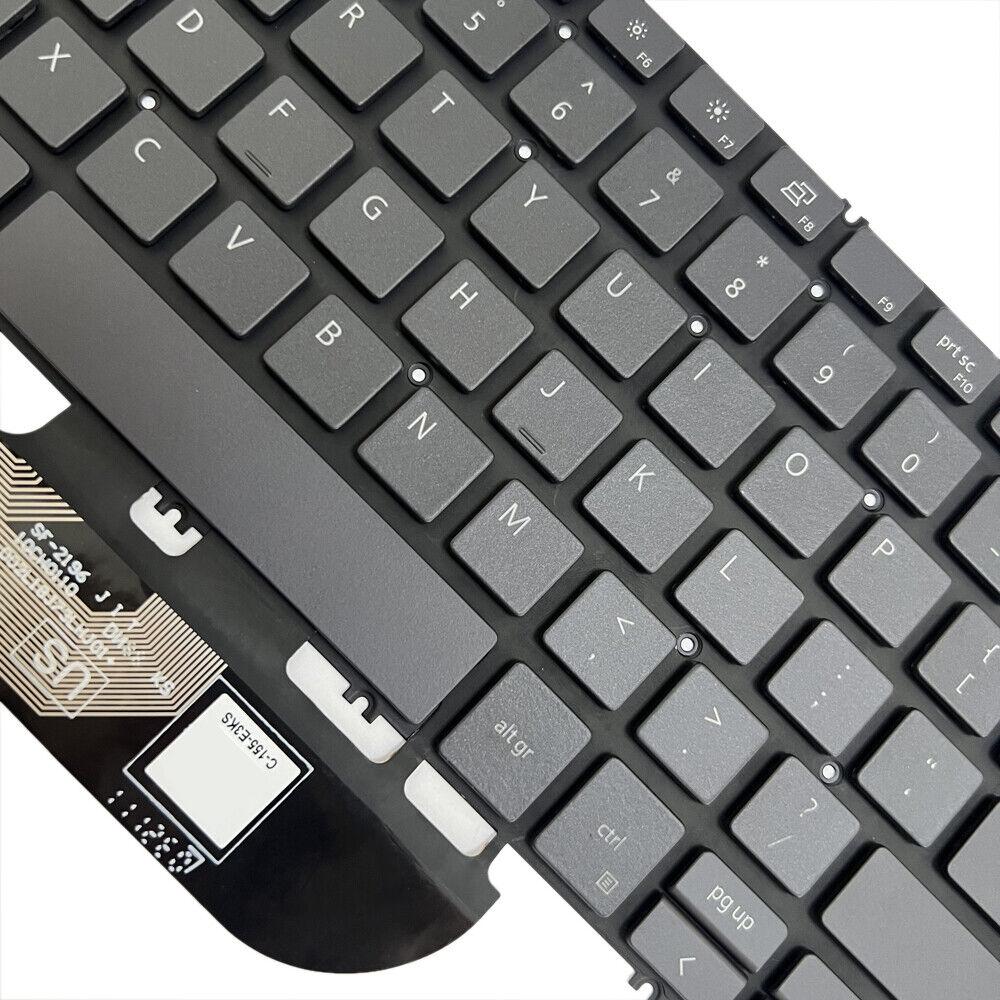 Laptoptoetsenbord met verlichting US-indeling voor Dell Inspiron 15 7590 / 7591 / 7791 (zwart)