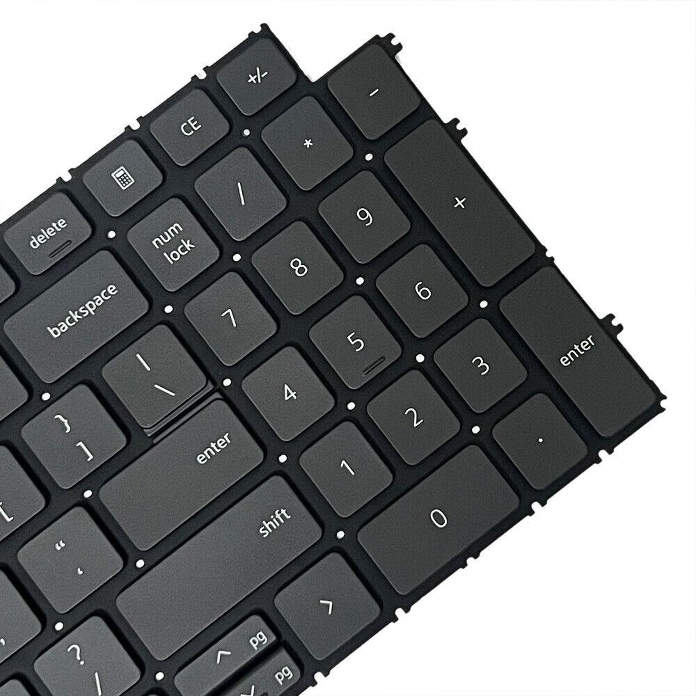 Laptoptoetsenbord met verlichting US-indeling voor Dell Inspiron 15-3511 / 3515 / 5510 / 7510 en 16-7610 (zwart)