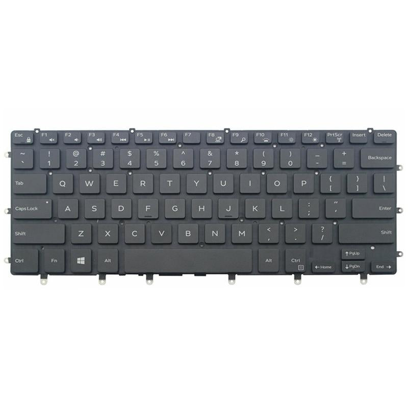 Laptoptoetsenbord voor Dell Precision 5510 / XPS 15-9550 / Inspiron 15-7558 (US-indeling, zwart)
