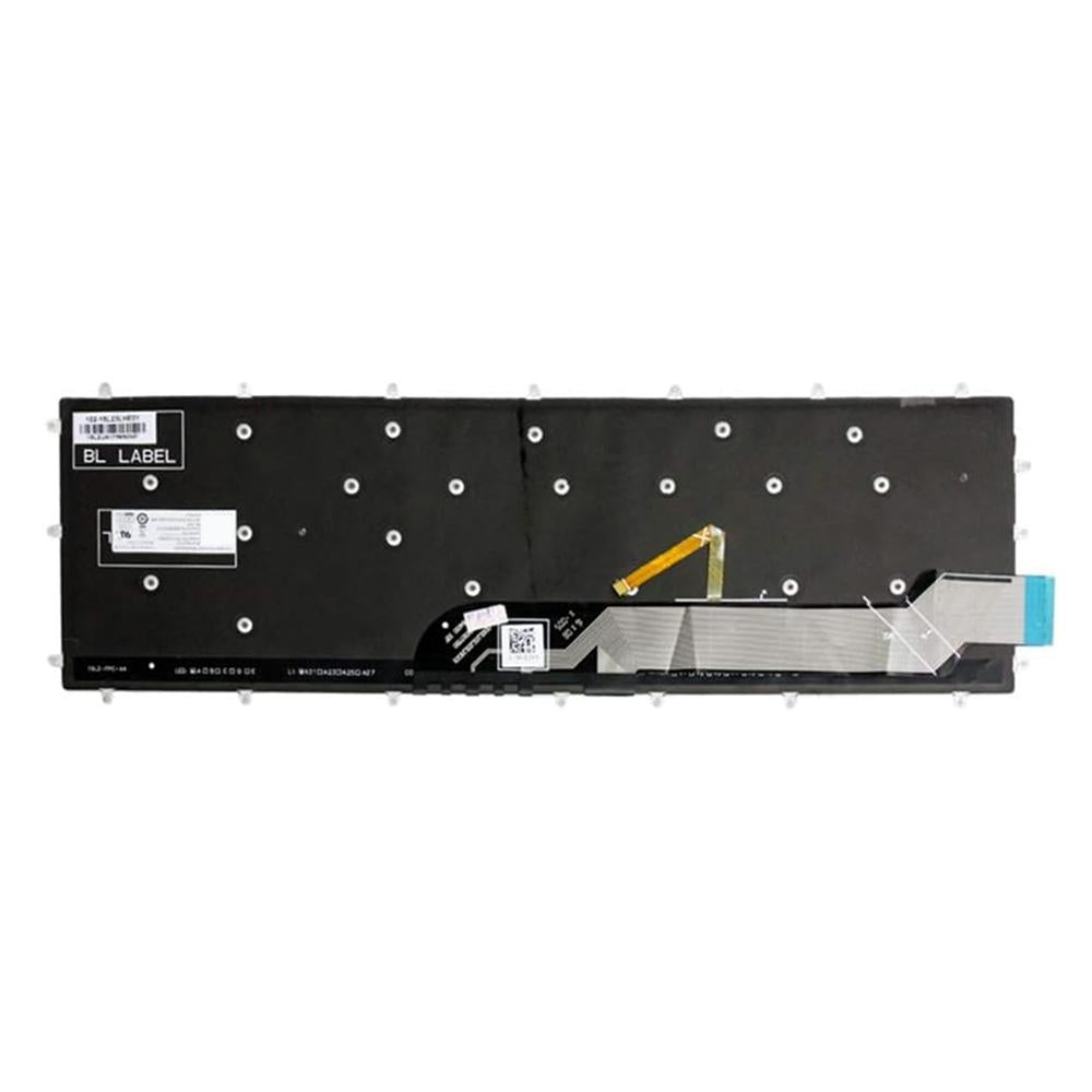 Verlicht laptoptoetsenbord voor Dell G3 3579 / 3779, G5 5587 en G7 7588 (US, witte opdruk)
