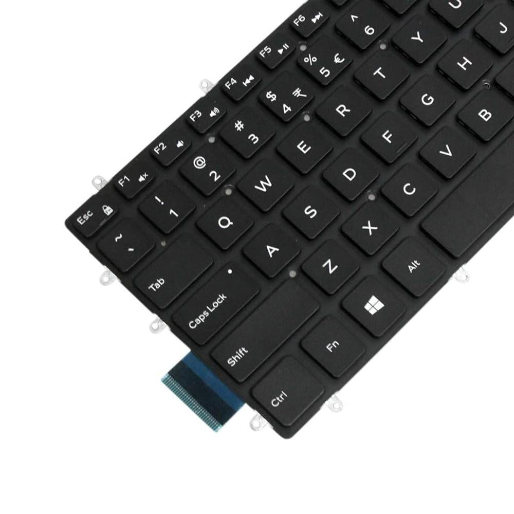 Verlicht laptoptoetsenbord voor Dell G3 3579 / 3779, G5 5587 en G7 7588 (US, witte opdruk)