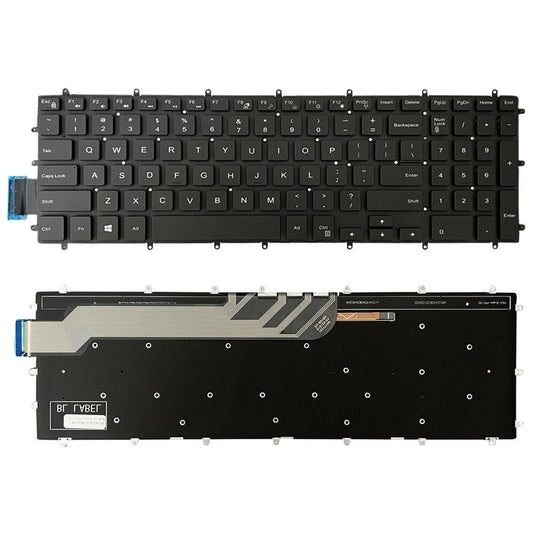Laptoptoetsenbord voor Dell G3 3579 / 3779, G5 5587 en G7 7588 (US, witte opdruk)