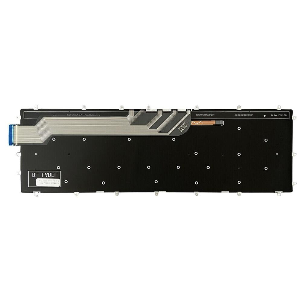 Laptoptoetsenbord voor Dell G3 3579 / 3779, G5 5587 en G7 7588 (US, witte opdruk)