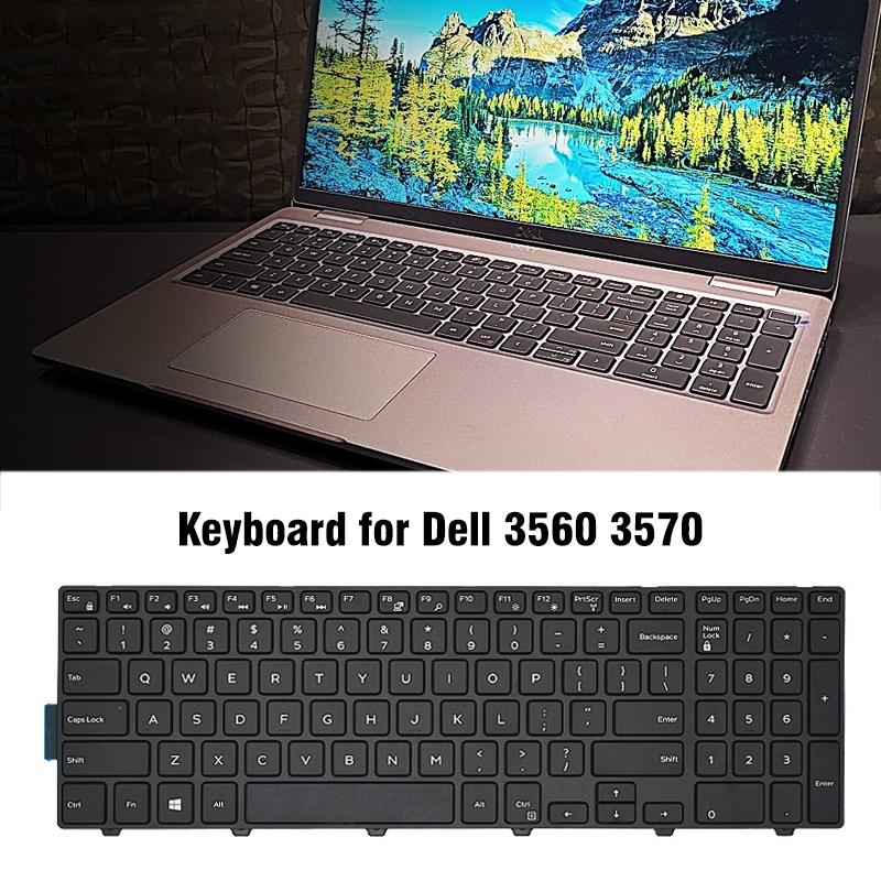 Laptoptoetsenbord voor Dell 3560 / 3570 (US-indeling, zwart)