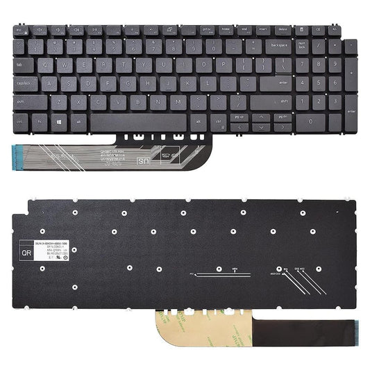 Laptoptoetsenbord US-indeling voor Dell Inspiron 15 7590 / 7591 / 7791 (zwart)