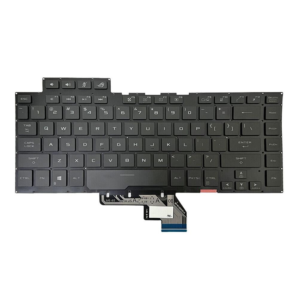 Laptoptoetsenbord met kleurverlichting US-indeling voor ASUS ROG GU502G / GU502GV / GU502GU