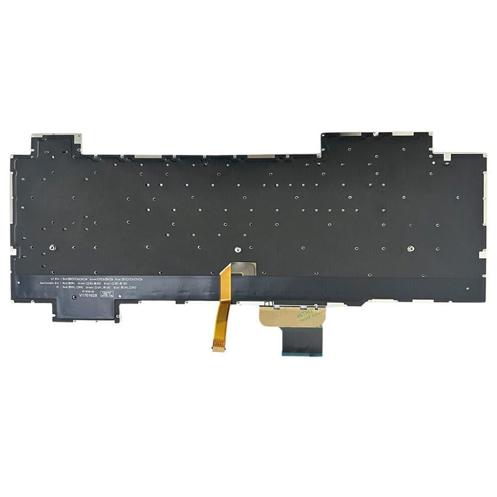 Laptoptoetsenbord met verlichting US-indeling voor ASUS ROG GL504 / GL504GV / GL504GM (zwart)