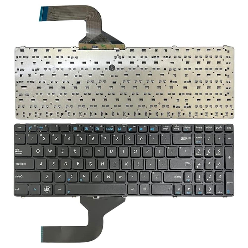 Laptoptoetsenbord voor ASUS X53S / X54H / X55V / K52 / K53 / G51 (US, zwart)