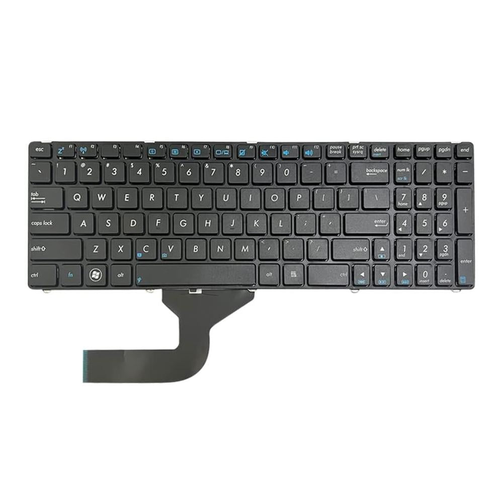 Laptoptoetsenbord voor ASUS X53S / X54H / X55V / K52 / K53 / G51 (US, zwart)