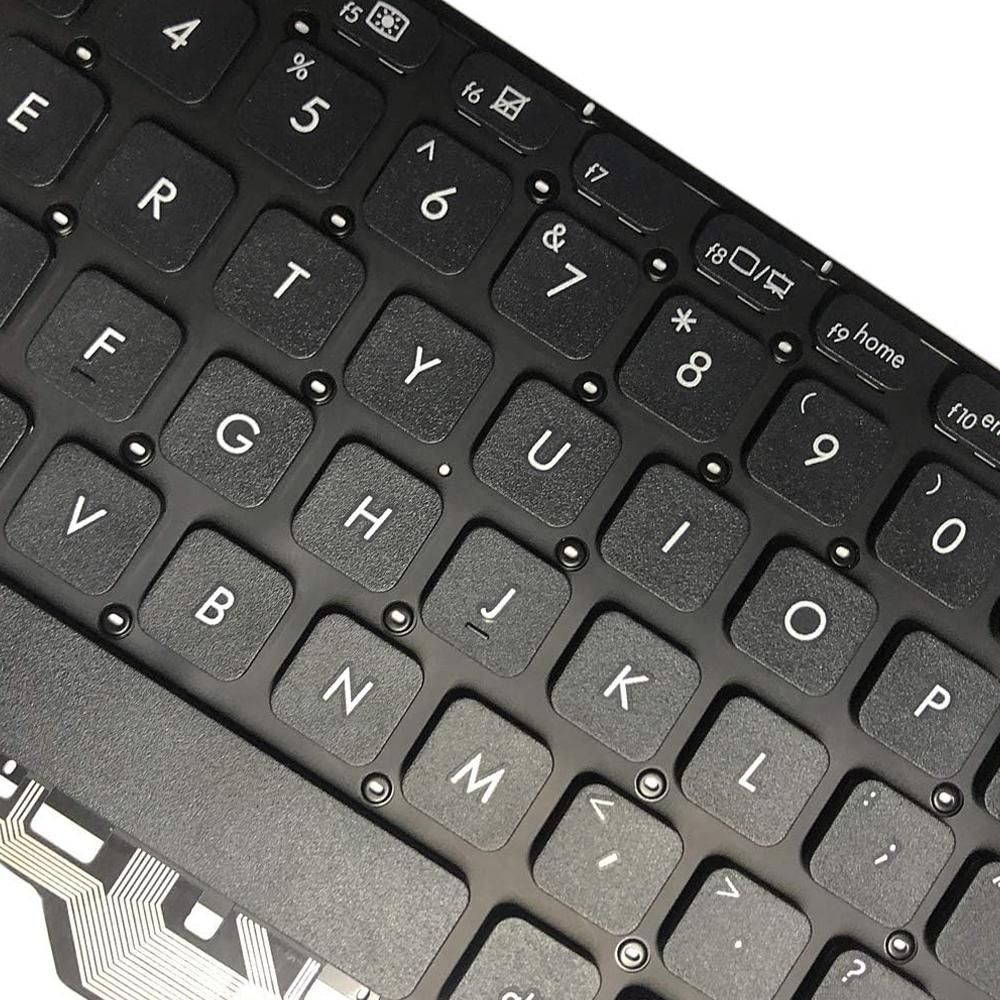 Laptoptoetsenbord US-indeling voor ASUS Vivobook X512 / X512FA / X512DA (zwart)