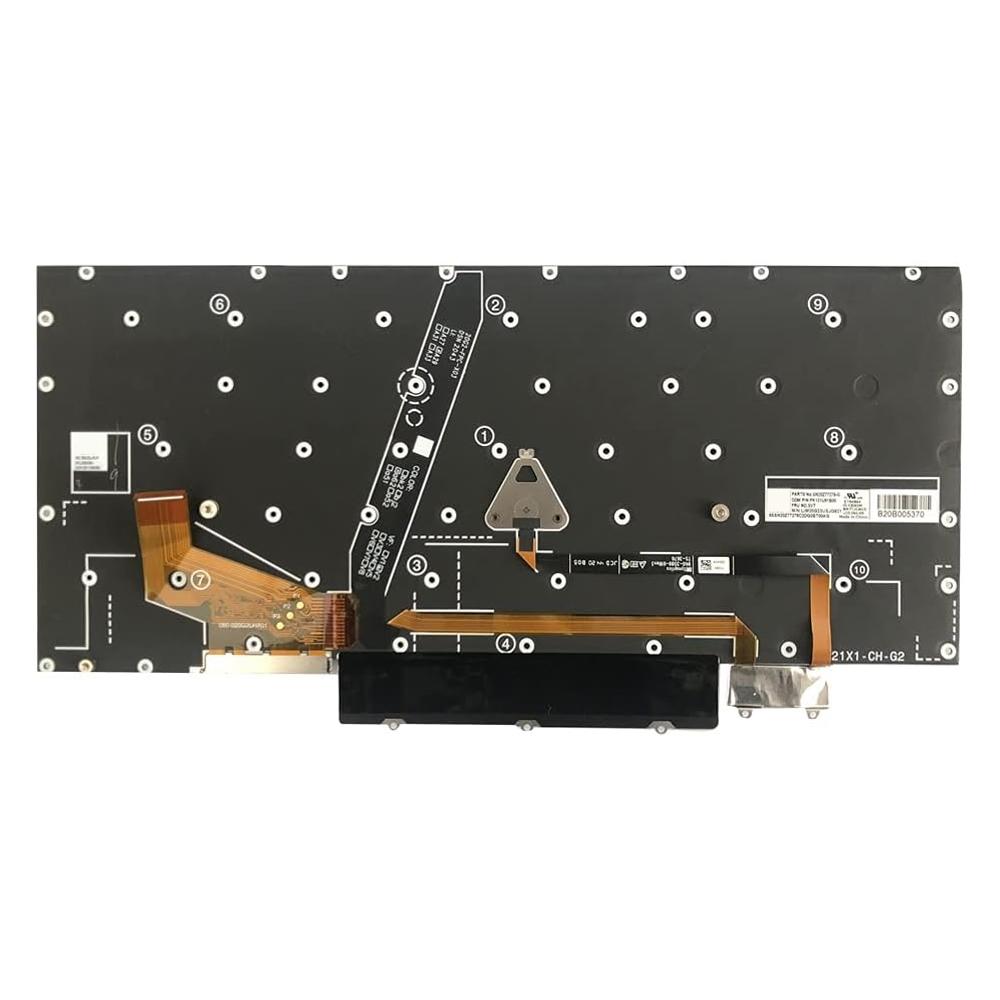 Laptoptoetsenbord met verlichting voor Lenovo ThinkPad X1 Yoga 2021