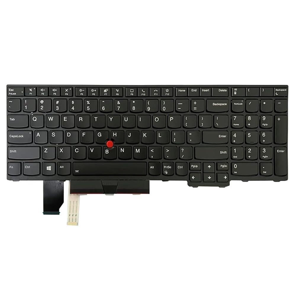 Laptoptoetsenbord met verlichting voor Lenovo ThinkPad T15p en P15v Gen 1, 2 en 3 (US-indeling)