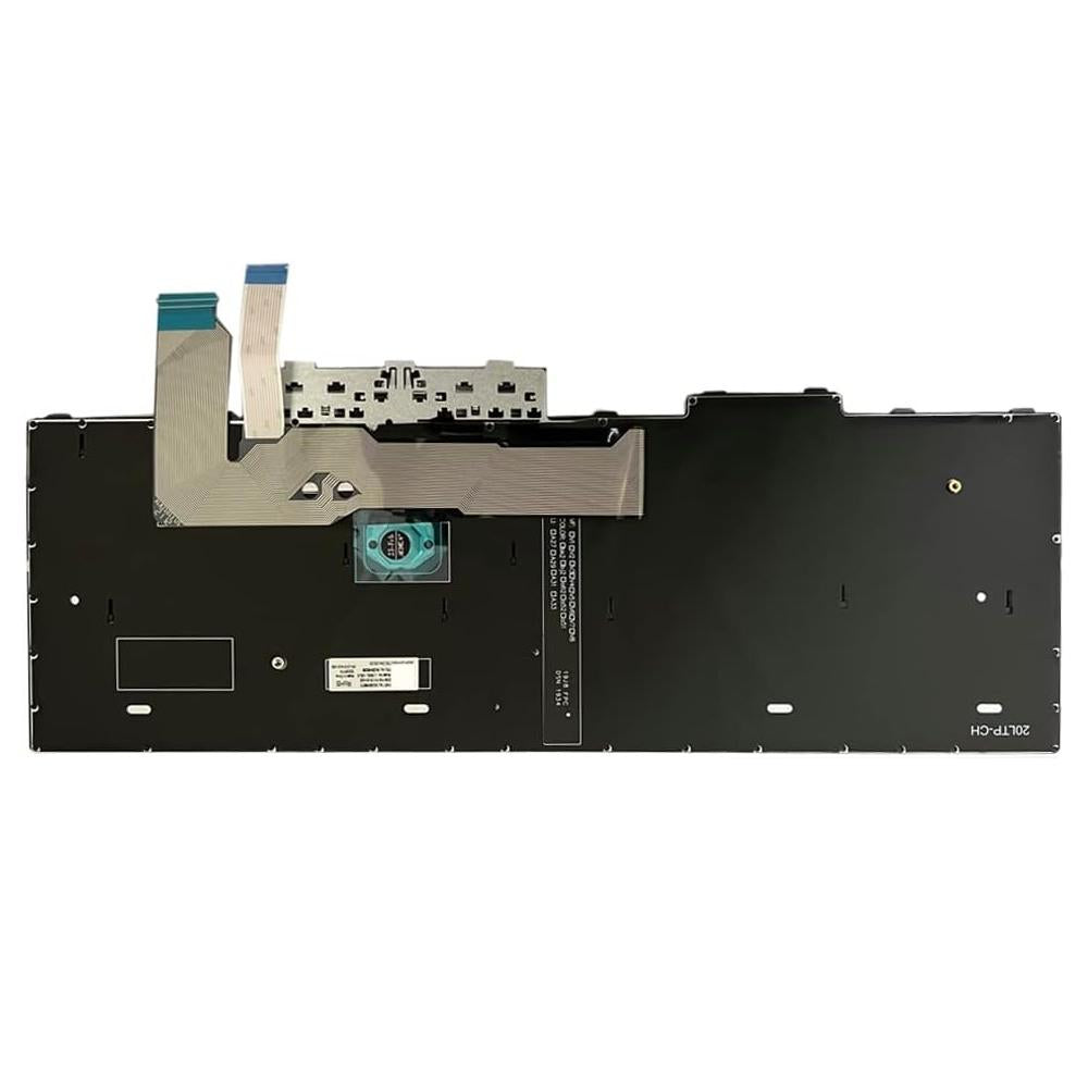Laptoptoetsenbord met verlichting voor Lenovo ThinkPad T15p en P15v Gen 1, 2 en 3 (US-indeling)