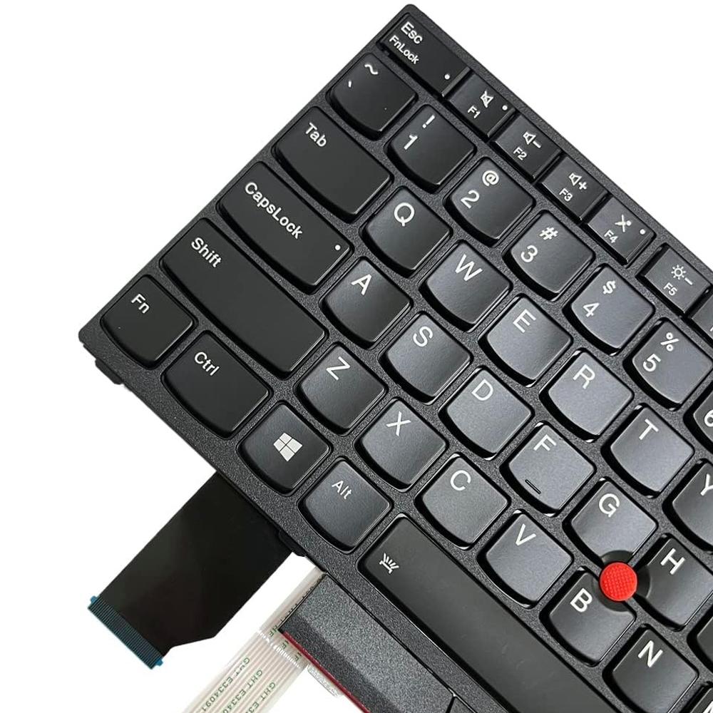 Laptoptoetsenbord met verlichting voor Lenovo ThinkPad T15p en P15v Gen 1, 2 en 3 (US-indeling)