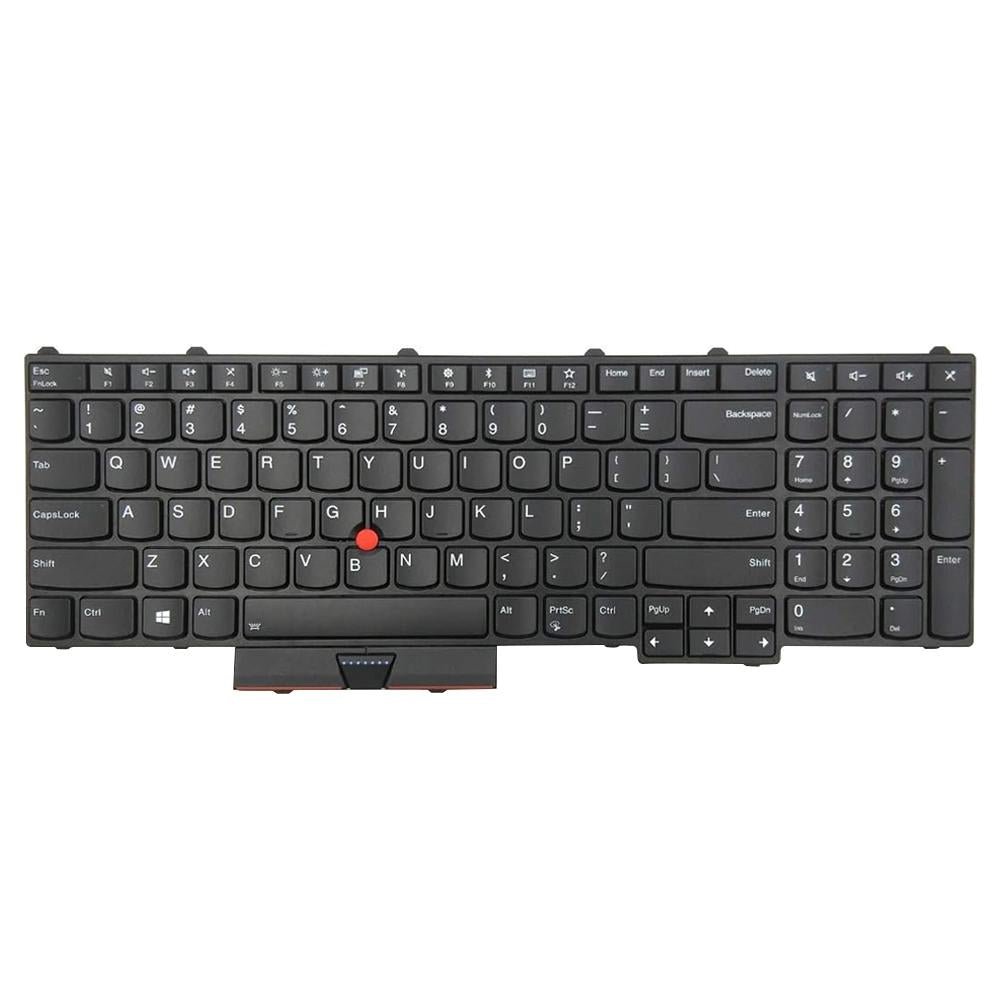 Laptoptoetsenbord met verlichting en TrackPoint voor Lenovo ThinkPad P50, P51, P70 en P71 (US-indeling)