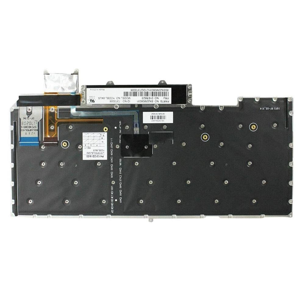 Laptoptoetsenbord voor Lenovo ThinkPad X1 Carbon 2017 5e generatie (US-indeling)