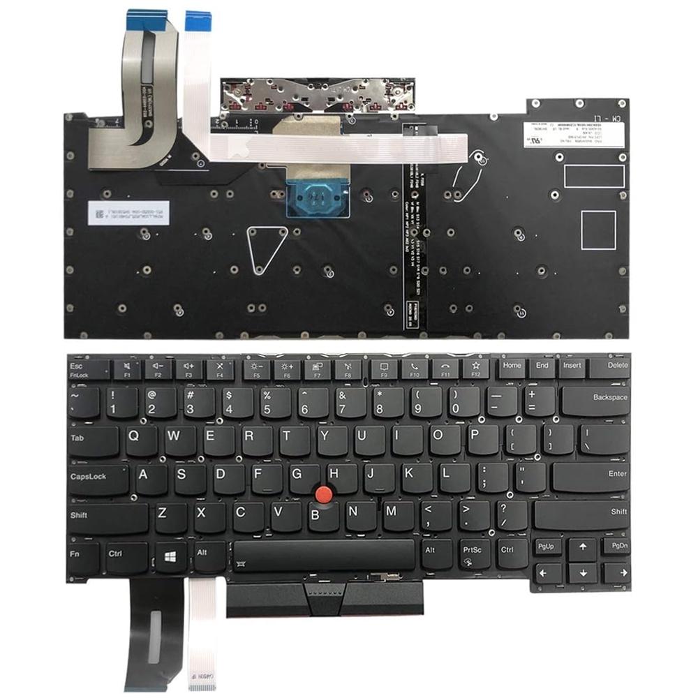 Laptoptoetsenbord voor Lenovo ThinkPad T490s en T14s 20T0 20T1 (US-indeling)
