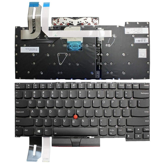 Laptoptoetsenbord voor Lenovo ThinkPad T490s, T495s en E490s (US-indeling)