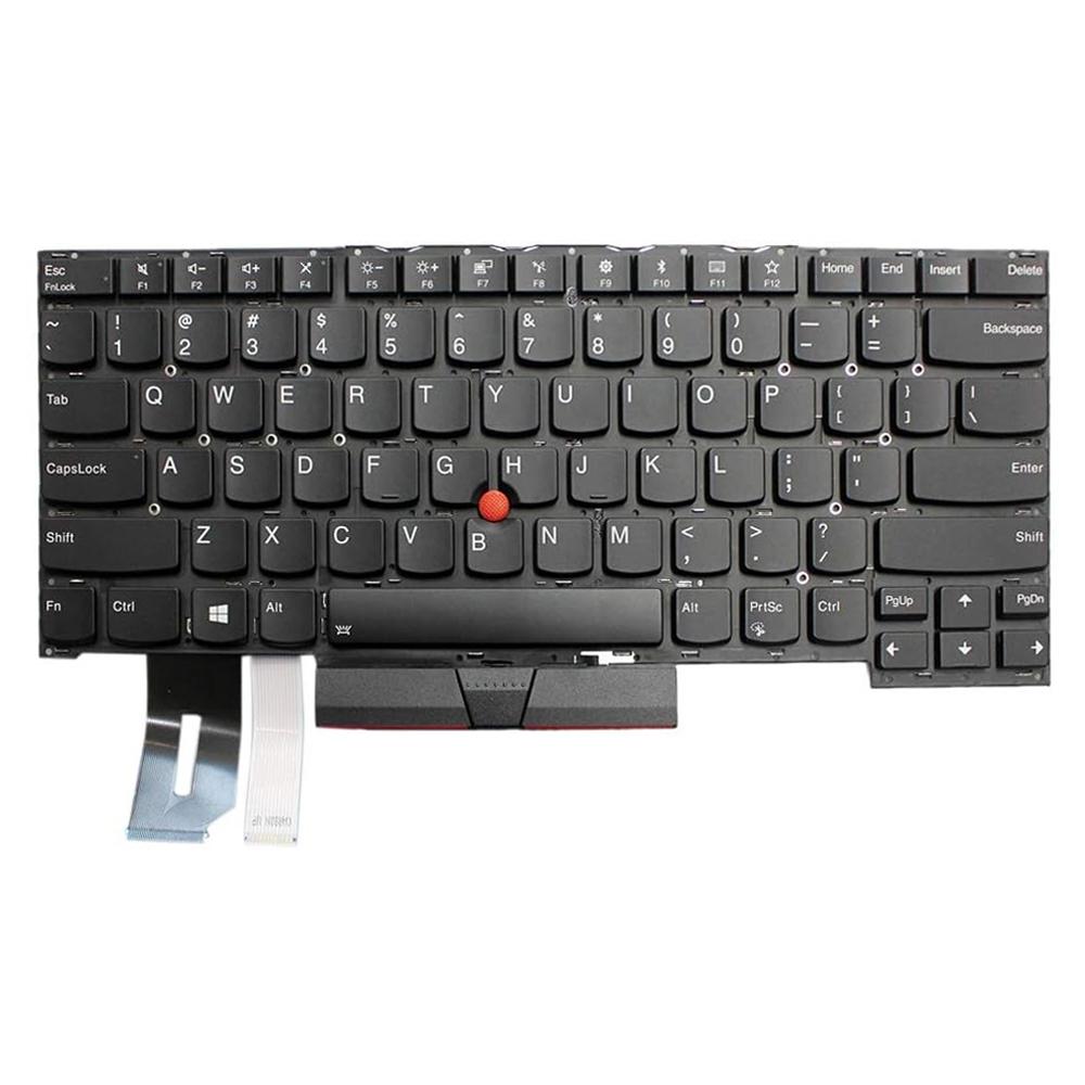 Laptoptoetsenbord voor Lenovo ThinkPad T490s, T495s en E490s (US-indeling)