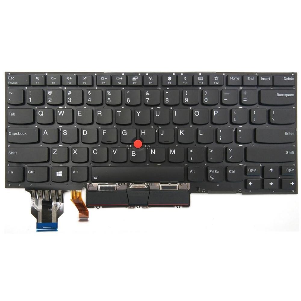 Laptoptoetsenbord met verlichting voor Lenovo ThinkPad X1 Carbon 2020 en 2019 (US-indeling)