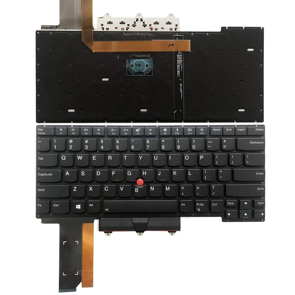 Laptoptoetsenbord met verlichting voor Lenovo ThinkPad E14 Gen 1 en 2 (US-indeling)
