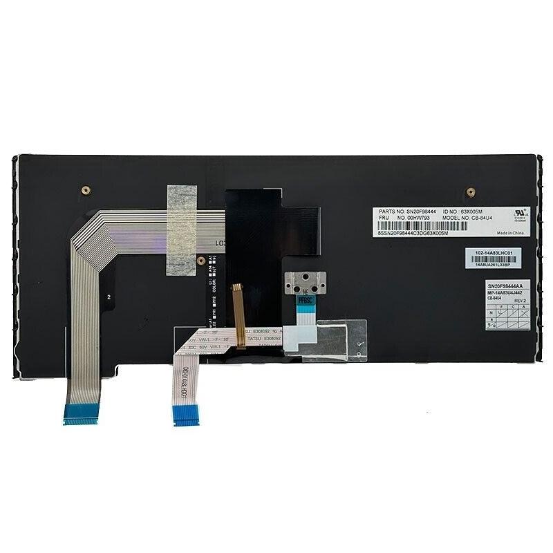 Laptoptoetsenbord met verlichting US-indeling voor Lenovo ThinkPad S3 Yoga 14